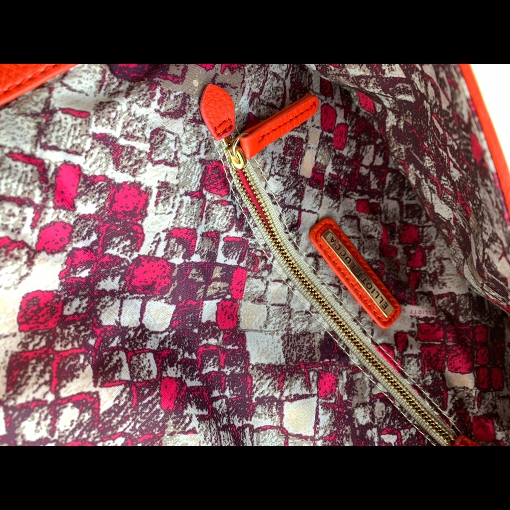 Elliott Lucca Red Envelope Clutch/Shoulder Bag - Picture 4 of 7